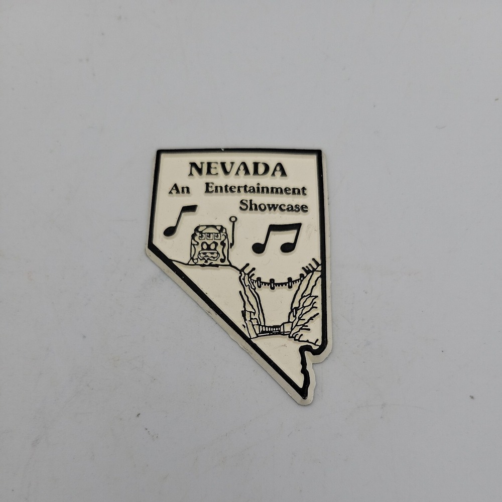 Nevada State Shaped Rubber Magnet Souvenir Travel Refrigerator